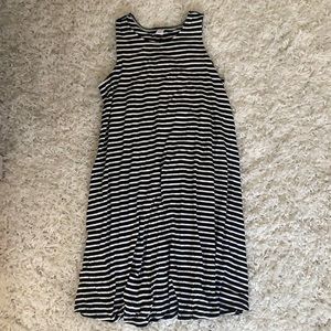 Old Navy Striped Midi/Maxi Dress